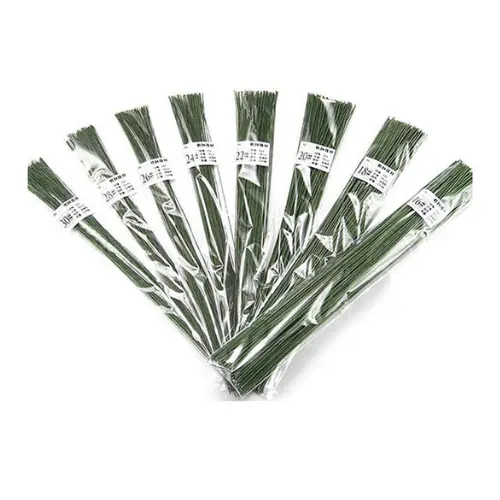 36PCS GREEN FLORAL WIRE 18GAUGE (11 IN) 