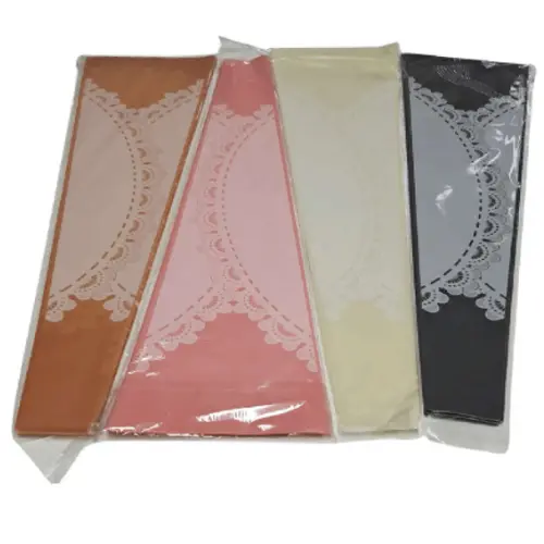 20PCS LACED PRINT SINGLE SLEEVE 