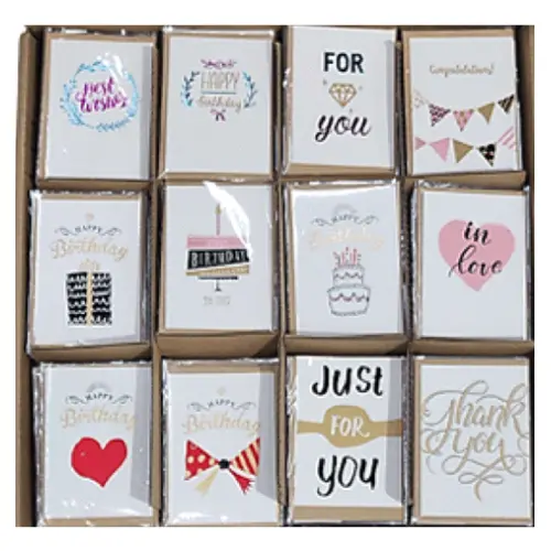 BEST WISHES SMALL CARDS