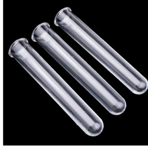 50 PCS WATER VIAL TRANSPARENT (SIZE: 4*0.8")