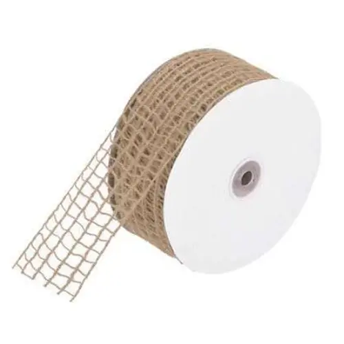 CAGED STYLED BURLAP RIBBON (5CM*10Y)