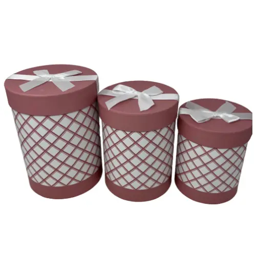 FLOWER BOX 3PCS- S: 14*13CM, M:15*20, L:17*23