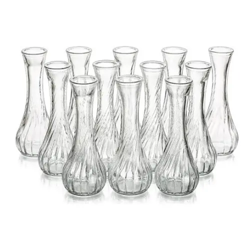 CLEAR BUD VASE CASE QUANTITY: 72 SIZE: 6*2.5" 