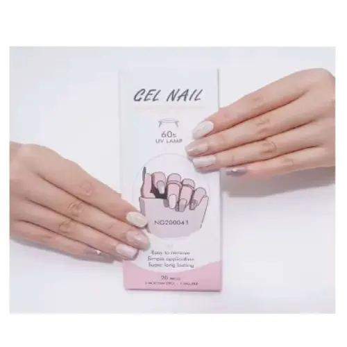20PC GEL STICKER FALSE NAIL-CASE QUANTITY: 300 SIZE: 7*2.5"