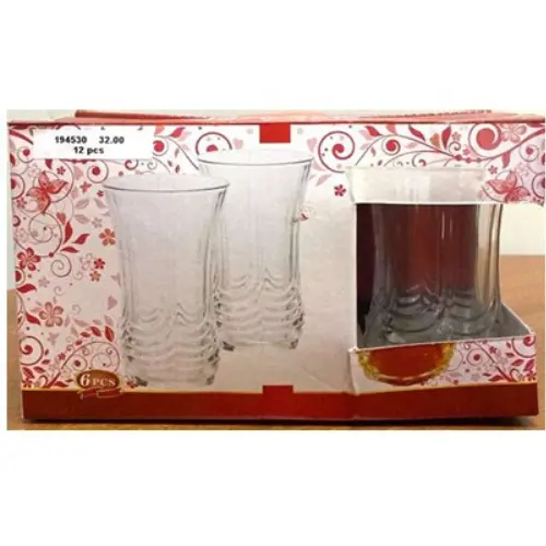 6PCS GLASS SET-SIZE: 20*13CM