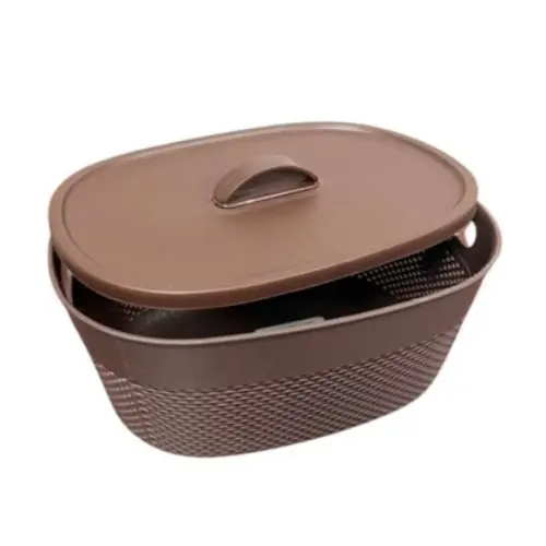 BIG FRUIT BASKET WITH LID ESTONIA 