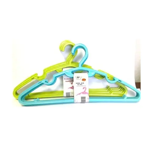 6PCS PLASTIC CLOTHES HANGER