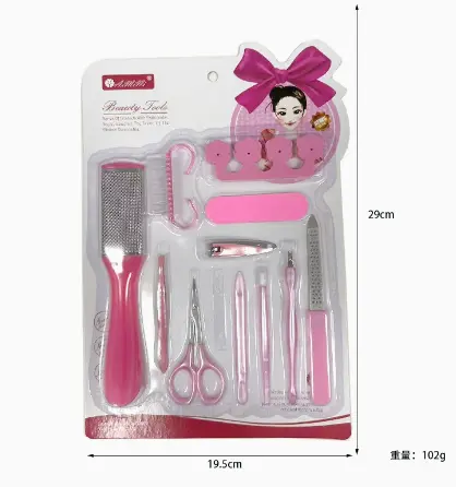 11PCS BEAUTIFYING NAIL SET