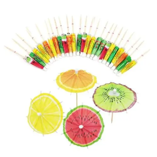 12PCS 4" COCTAIL UMBRELLA