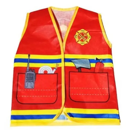 KIDS FIREFIGHTER CAREER  DAY VEST  (3-8YRS)  