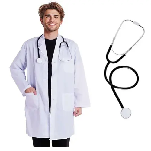 2PCS KIDS DOCTOR CAREER  DAY COSTUME (3-8YRS)
