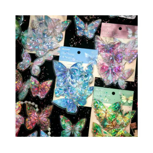 10PCS 3" BUTTERFLY DECORATION