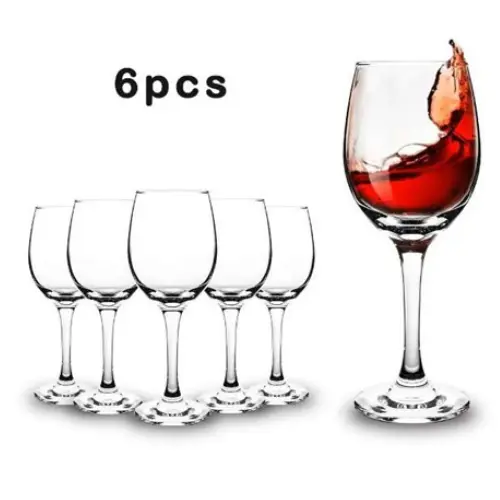 6PCS WINE GLASS SET-430ML