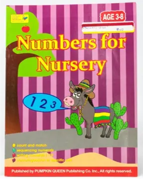 PUMPKIN QUEEN - NUMBERS  FOR NURSERY (AGES 3-8 YRS)