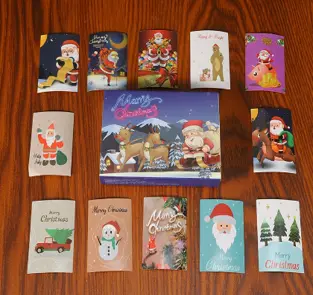 CHRISTMAS MINI STICKER  COLLECTION ASSR 