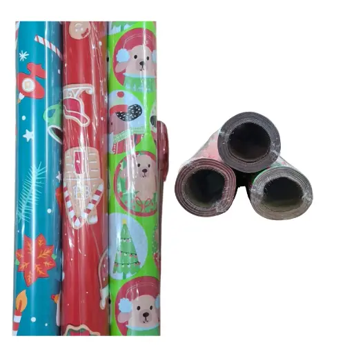 ASSR HOLIDAY PATTERNED  GIFT WRAPPING PAPER ROLL