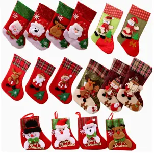 CHRISTMAS STOCKING GIFT  BAGS ASSR PATTERNS