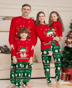 BABY CHRISTMAS PAJAMA SET-SIZE: 3M, 6M, 9M, 12M, 18M, 24M,  2YRS