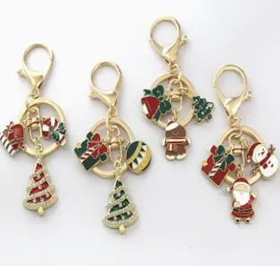 CHRISTMAS CHARM  KEYCHAIN ASSR 