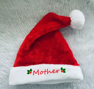 PERSONALIZED CHRISTMAS  SANTA HAT