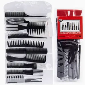  10PCS PROFESSIONAL HAIR  COMB SET