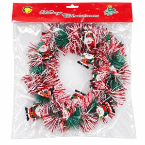 10" SANTA CHRISTMAS  WREATH