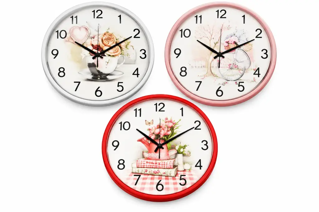 12" WALL CLOCK ASSR PATTERNS
