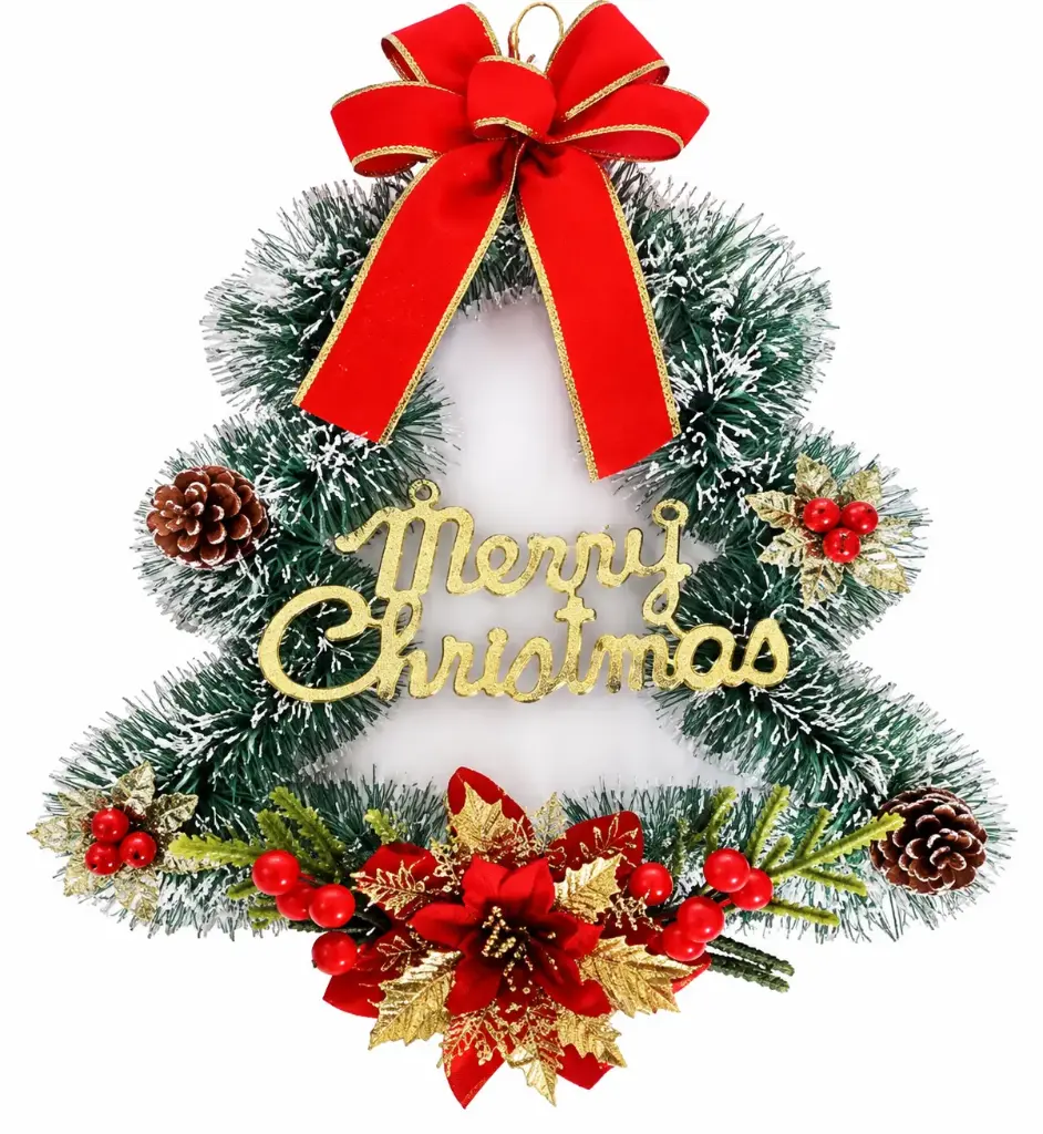 "MERRY CHRISTMAS"  HANGING  DOOR & WALL DECOR
