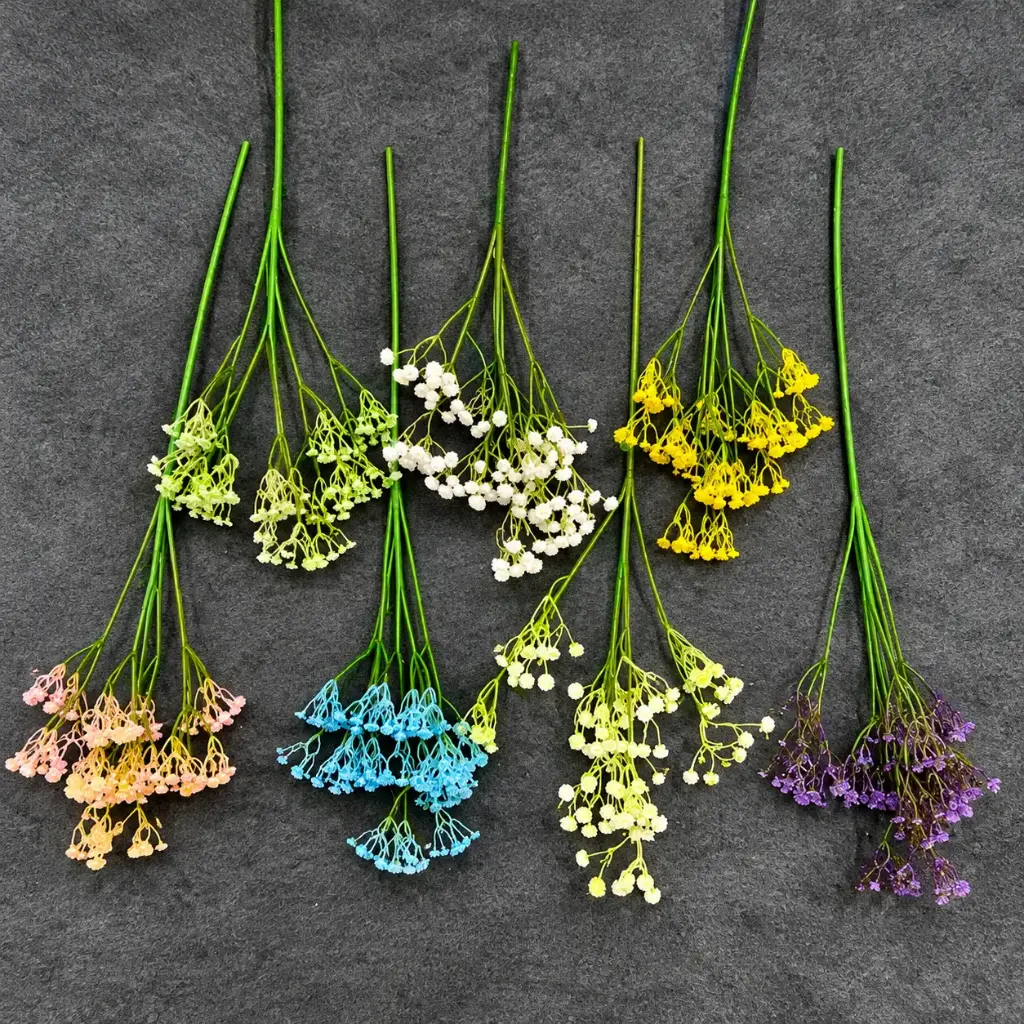 1 PC COLOURED ARTIFICIAL  BABY'S BREATH
