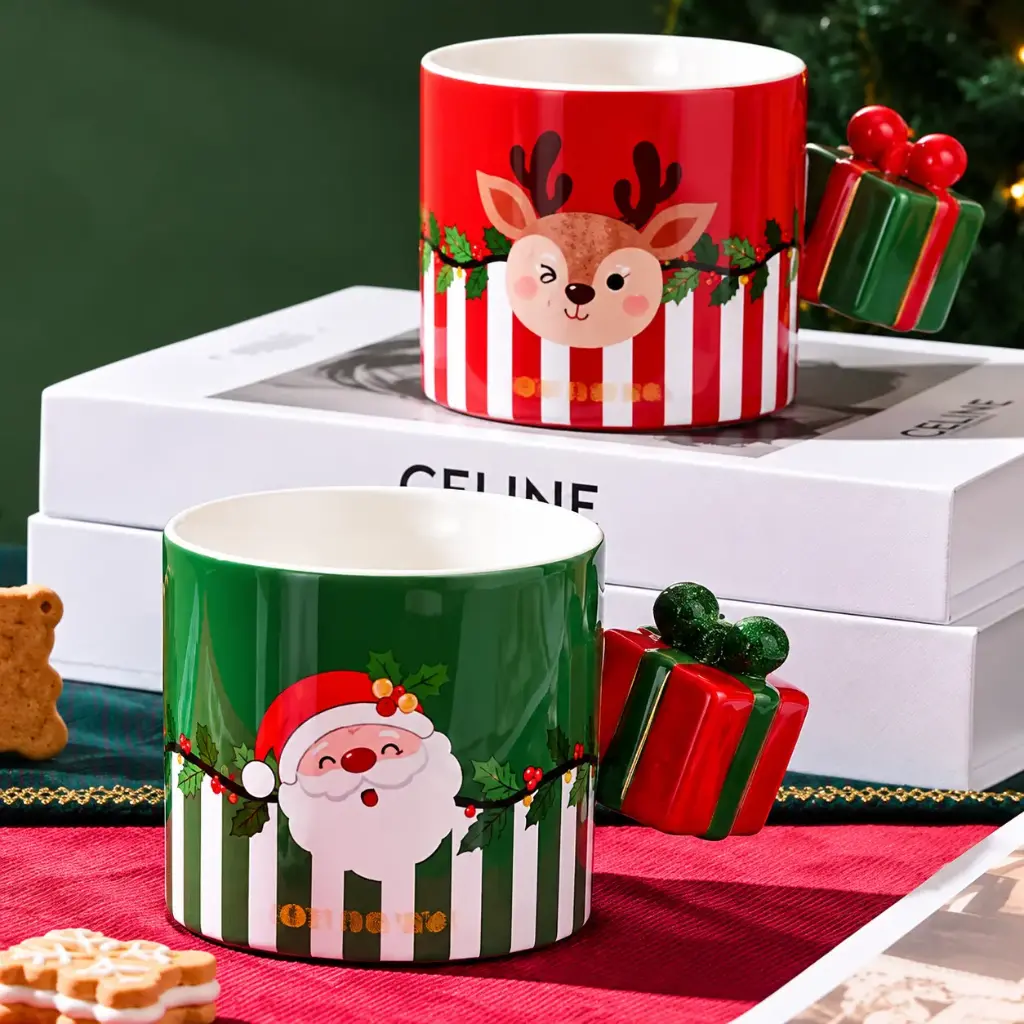 CERAMIC CHRISTMAS MUG-340ML