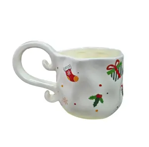 FESTIVE CHEER WHIMSICAL  CERAMIC MUG-400ML