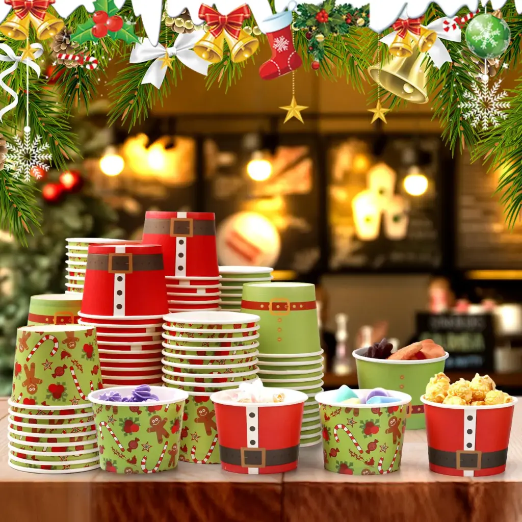 12 PACKS OF 12PCS   CHRISTMAS THEMED  HOLDERS