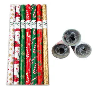 CHRISTMAS PATTERN WRAPPING PAPER 