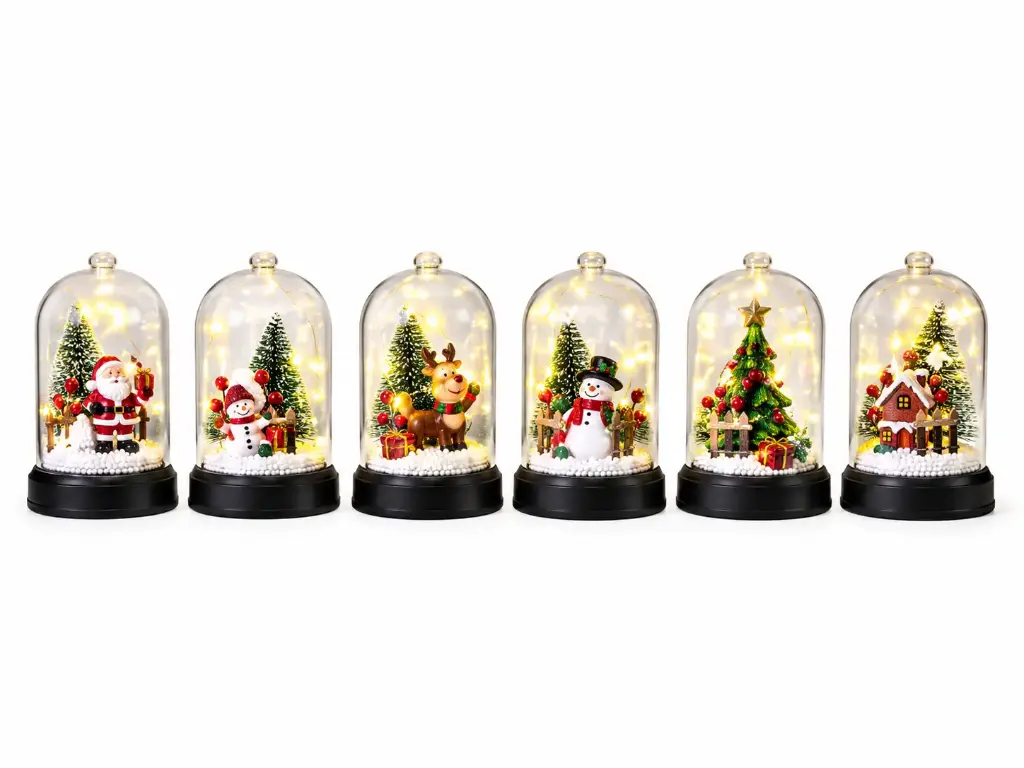 LED CHRISTMAS CHARACTER LAMP-6"