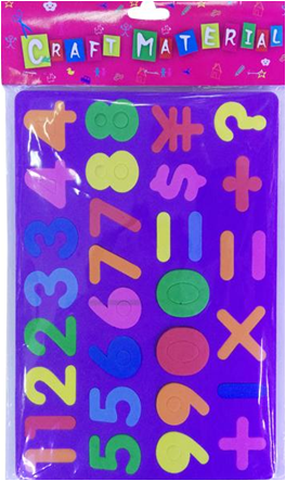 CRAFT MATERIAL- BLISTER  PACK