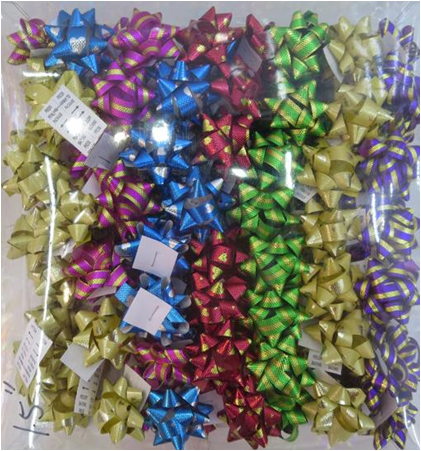 1.5" BOWS 100PCS PER BLISTER PACK