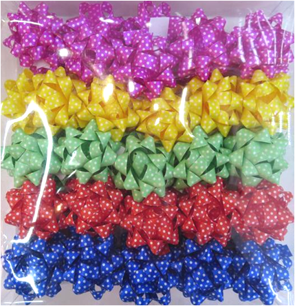 2.3" BOWS 50PCS PER BLISTERPACK