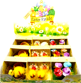 [123520] 12PCS EASTER DECORATION 