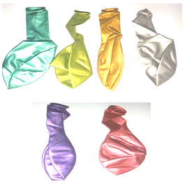 [131633] 12'' 15PCS METALLIC BALLOONS