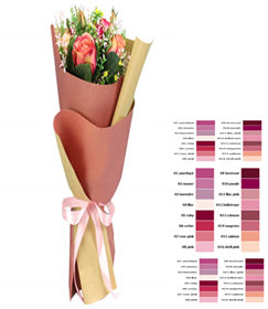 [31220] 20PCS WATERPROOF FLOWER WRAPPING PAPER ASSR COLOURS,115*58CM