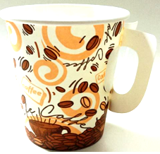 [139687] 50 PCS DISPOSABLE COFFEE CUP