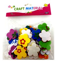 [LD011] FLORAL CRAFT STICKER 