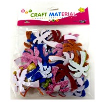 [LD020] SHIMMERY TREE CRAFT STICKERS