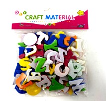 [LD001] LETTERS CRAFT STICKER