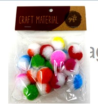 [LD021] 18PCS POM POMS 