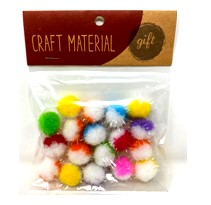 [LD022] 18PCS POM POMS 