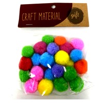 [LD025] POM POMS (26 PCS) ASSR