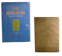 [108820] ENVELOPES 10 PCS AUTO- ADHESIVE,16.2*23CM