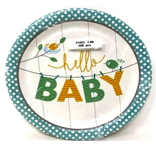 [31453] 7'' PARTY PLATE,18CM