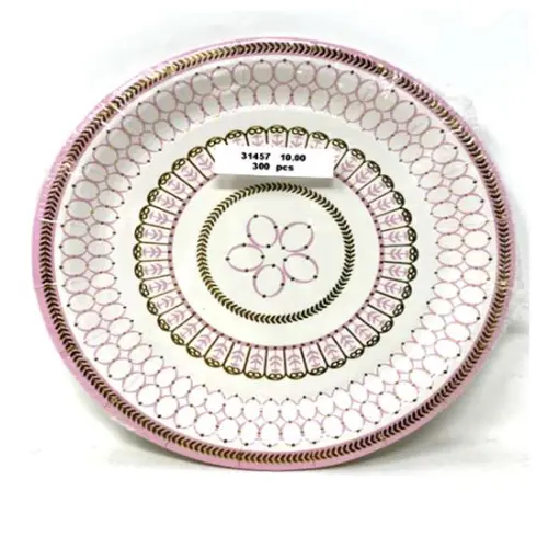 [31457] 7'' AZTEC PARTY PLATE, 18CM